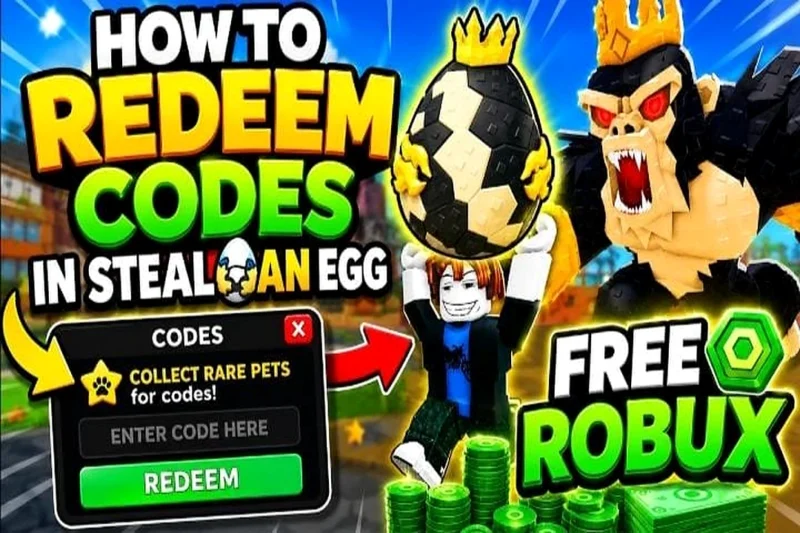 Nuevos códigos para Roba un Huevo y Robux: qué está disponible